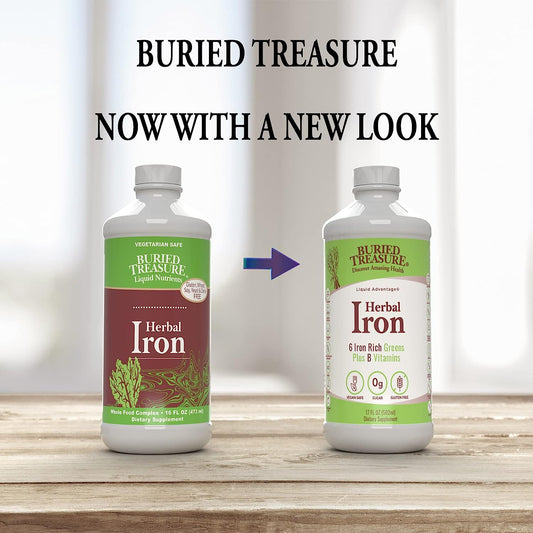 Herbal Iron Supplement Promotes Blood Building & Healthy Iron Levels for Women & Men